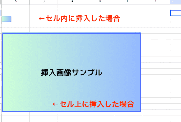 Googleスプレッドシート画像挿入できない対処法