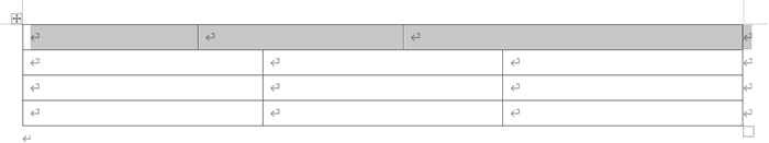 Wordで表の結合ができない時の対処法幅の調整