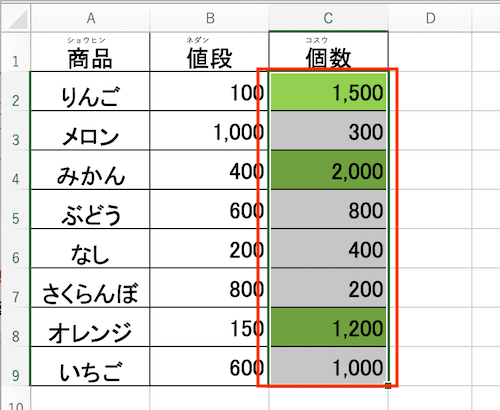 Excelで塗りつぶしができない時の対処法【Mac編】③：条件付き書式の変更